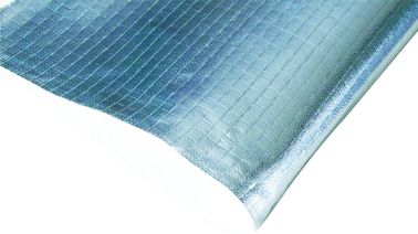 Tissu de fibre de verre aluminisé par ALFW600, épaisseur 0.6mm de tissu de fibre de verre de papier d'aluminium