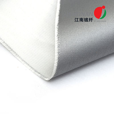 Tissu enduit de silicone coloré de fibre de verre d'isolation thermique d'épaisseur de 590gsm 0.5mm avec ignifuge