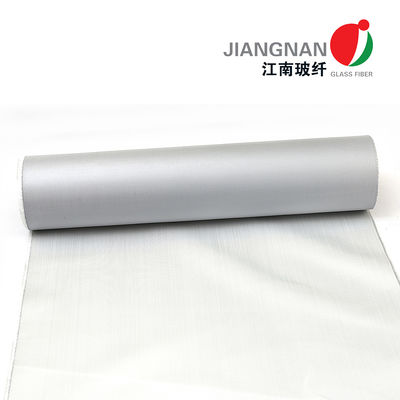 Tissu de haute résistance de fibre de verre de Grey Color Custom Silicone Coated pour la protection contre la chaleur