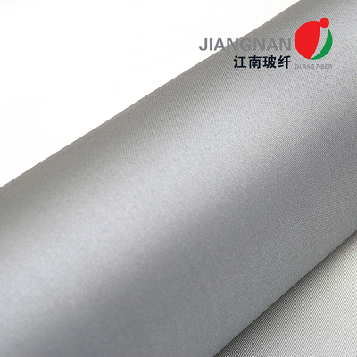 l'armure de satin de 32Oz 0.8mm Gray Color Double Sided Silicone a enduit le tissu de fibre de verre