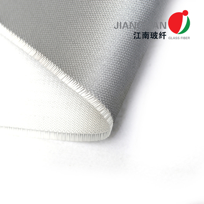 tissu Grey Polyurethane Coated Fiberglass Fabric de fibre de verre d'épaisseur de 0.5mm