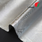 Rideaux ou écrans en fibre de verre renforcés d'aluminium résistant à la chaleur et recouverts de feuille ou de film d'aluminium