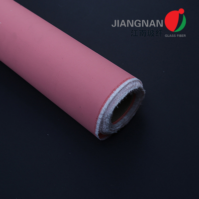 haut tissu flexible de fibre de verre du silicone 1000°F/550°C utilisé dans le rideau en fumée et en feu
