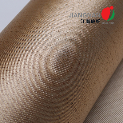 Tissu d'or de la fibre de verre Ht800 pour le tissu de fibre de verre couvrant de soudure