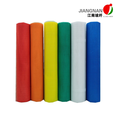 Résistant 4*4mm 5*5mm filet en fibre de verre Leno tissé pour le mur du bâtiment