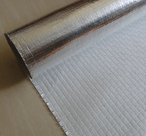 Tissu aluminisé ignifuge ALFW600 de fibre de verre avec la réflexion de la lumière forte