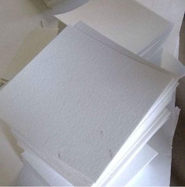 Tissu à hautes températures matériel de fibre en céramique de fibre de verre de chaudière