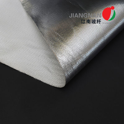 tissu de fibre de verre de papier d'aluminium d'épaisseur de 0.4mm 18 microns d'ignifuge