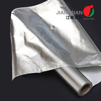 Chauffez l'isolation réfléchie de tissu de fibre de verre de papier d'aluminium soutenue