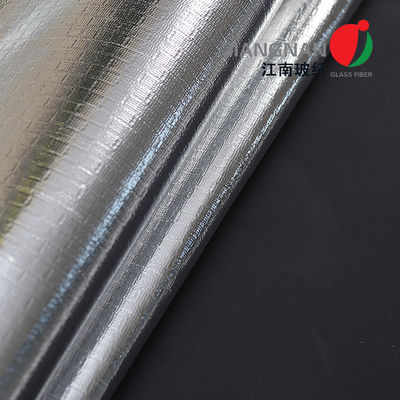 tissu stratifié de fibre de verre de papier d'aluminium de 0.6mm pour la couverture de retraite du feu