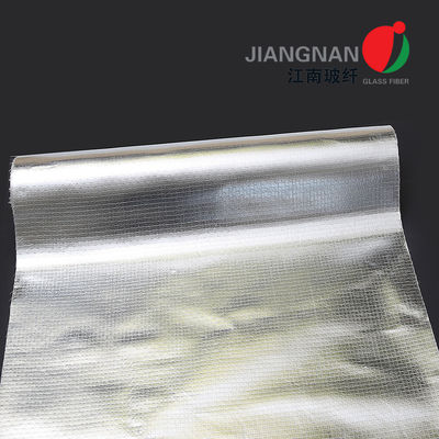 Tissu stratifié composé de fibre de verre de papier d'aluminium pour la réflectivité légère