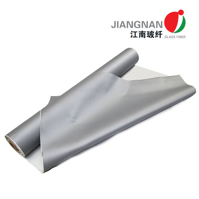le silicone d'armure de satin d'épaisseur de 0.45mm a imbibé la protection contre la chaleur de fibre de verre de haute résistance