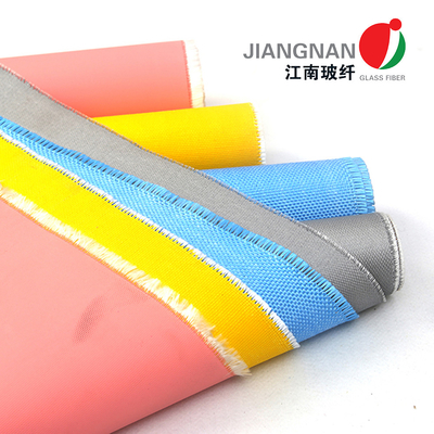 Tissu de fibre de verre imbibé par silicone pour les couvertures ignifuges de protection contre la chaleur