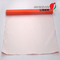 Tissu orange de fibre de verre de silicone de couleur pour les vestes démontables d'isolation