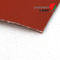 Silicone revêtu de fibre de verre en tissu rouge de qualité supérieure pour la protection contre le soudage