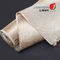 Tissu d'armure de satin de tissu de fibre de verre 0.8mm pour les couvertures de soudure