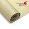 tissu enduit 2025 de tissu de fibre de verre de vermiculite de 800 ℃ pour la protection de soudure