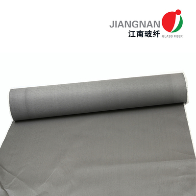 le fil d'acier de 0.65mm 700℃ Satinless a renforcé le tissu enduit de fibre de verre de polyuréthane