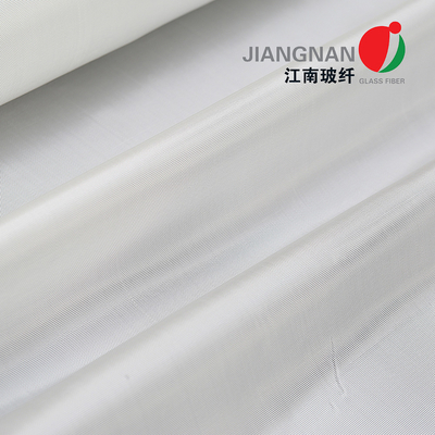 Tissu tissé blanc de fibre de verre d'armure toile avec le tissu de fibre de verre de la certification ISO9001