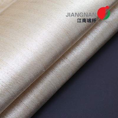 Tissu de fibre de verre traité thermiquement Satin tissé E Tissu de verre 0,6 mm d'épaisseur