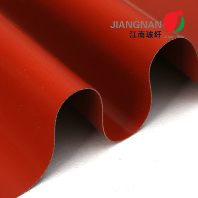 Silicone revêtu de fibre de verre en tissu rouge de qualité supérieure pour la protection contre le soudage