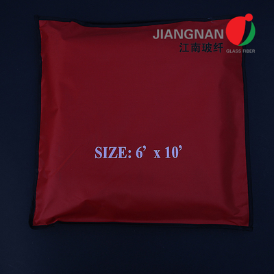 Rouleau de couverture de soudage en fibre de verre noire - Performance durable