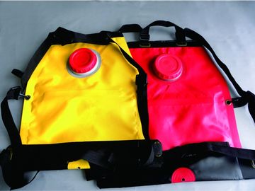 Couleur jaune rouge de la taille 15L 19L d'extincteur de paquet d'extincteur de courroie