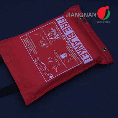 Couverture résistante du feu de fibre de verre de BSI pour la protection de secours et l'isolation thermique ignifuges