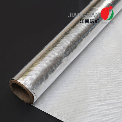 Le papier d'aluminium ignifuge a stratifié l'isolation thermique de tissu de fibre de verre