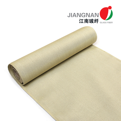 tissu enduit 2025 de tissu de fibre de verre de vermiculite de 800 ℃ pour la protection de soudure